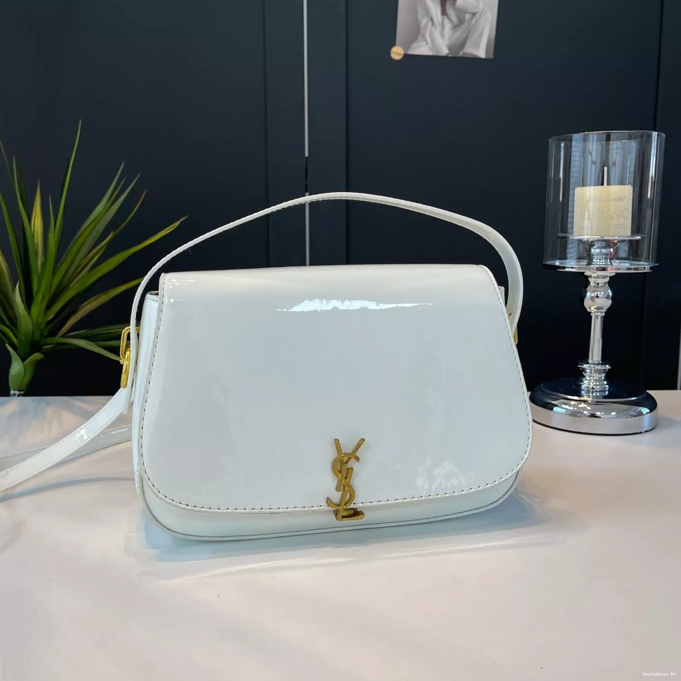 Laurent Fashion Women Messenger Bright Yves YSL Bags Saint 1999 For 0503
